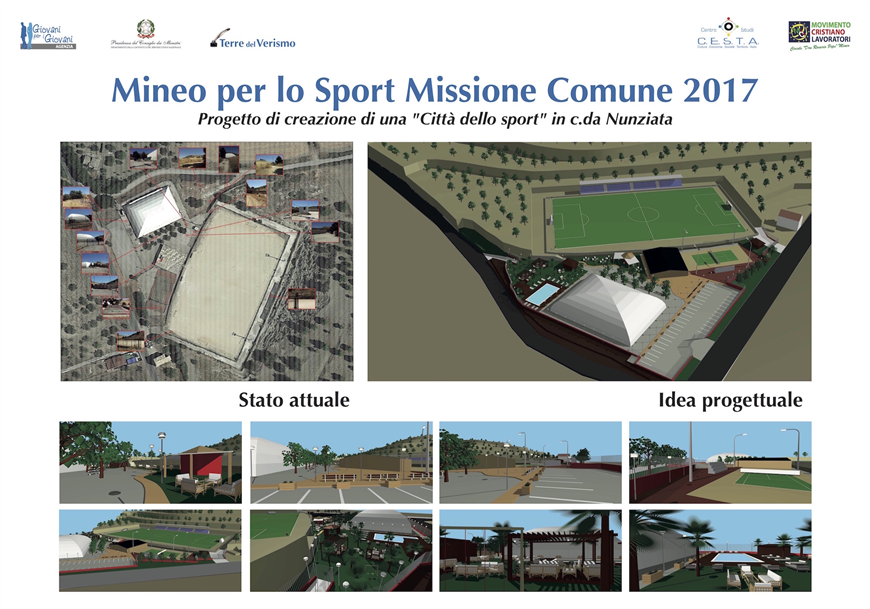 Mineo Sport Missione Comune 2017 - Progetto di creazione di una città dello sport